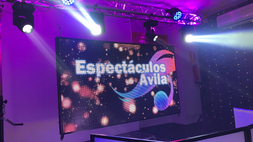 Proveedor de equipos de iluminación de escenarios  Espectáculos Ávila